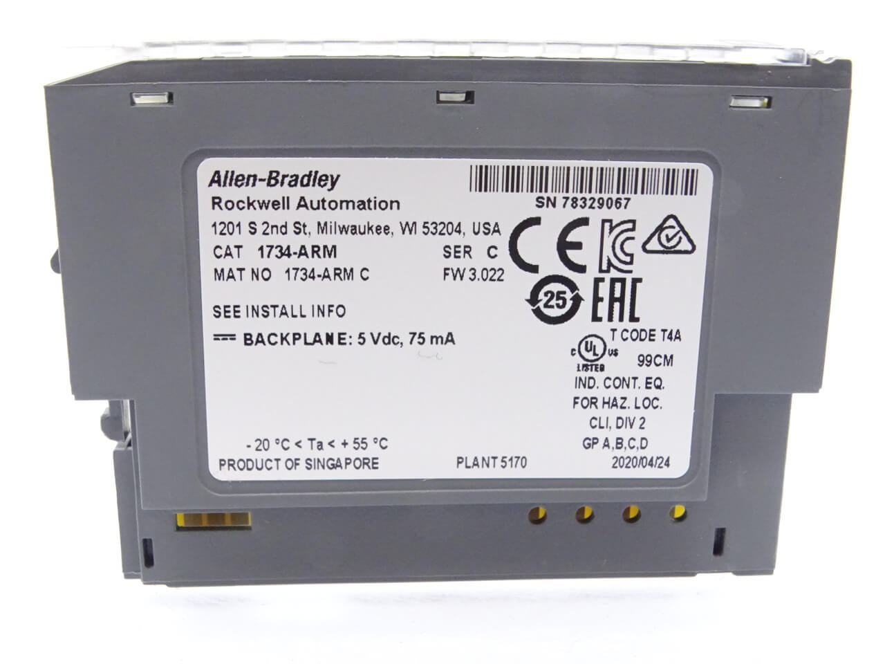 Allen Bradley 1734-ARM