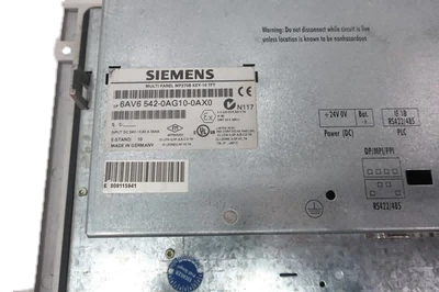 Siemens 6AV6542-0AG10-0AX0