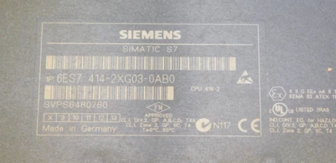 Siemens 6ES7414-2XG03-0AB0